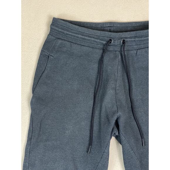 Nike Pants Mens S Black Optic Tapered Athletic Drawstring Jogger Sweatpants - Picture 2 of 14